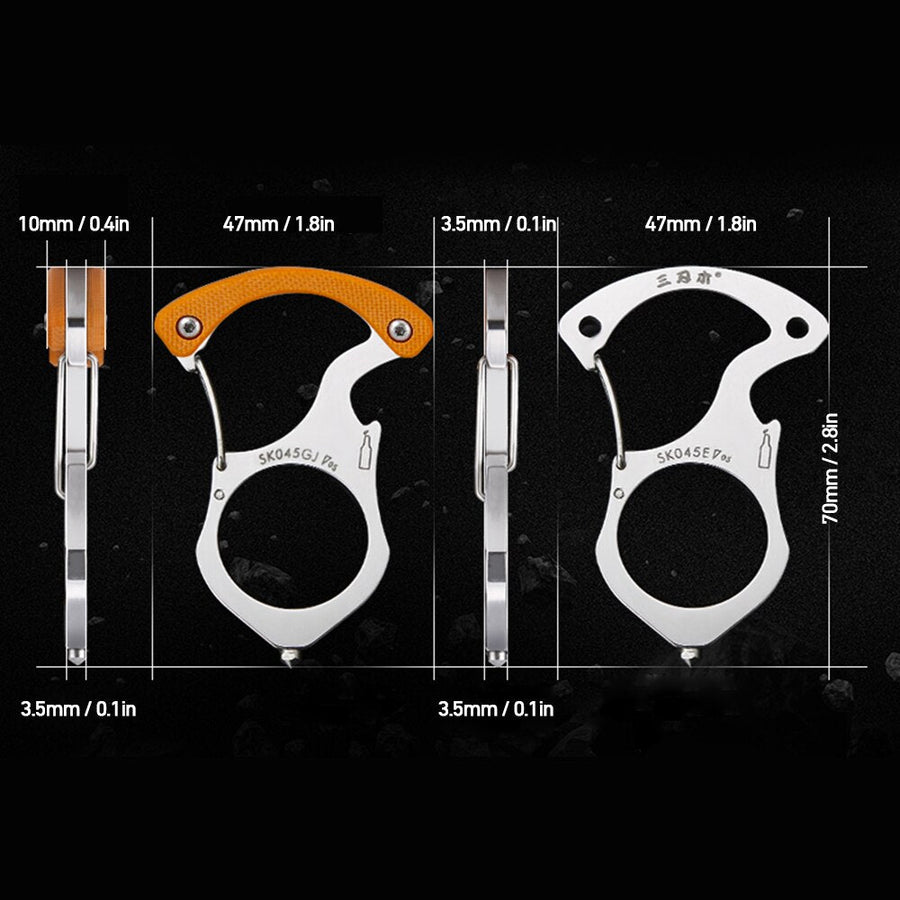 Ultimate Adventure Multi-Tool Ring Keychain - Image 4
