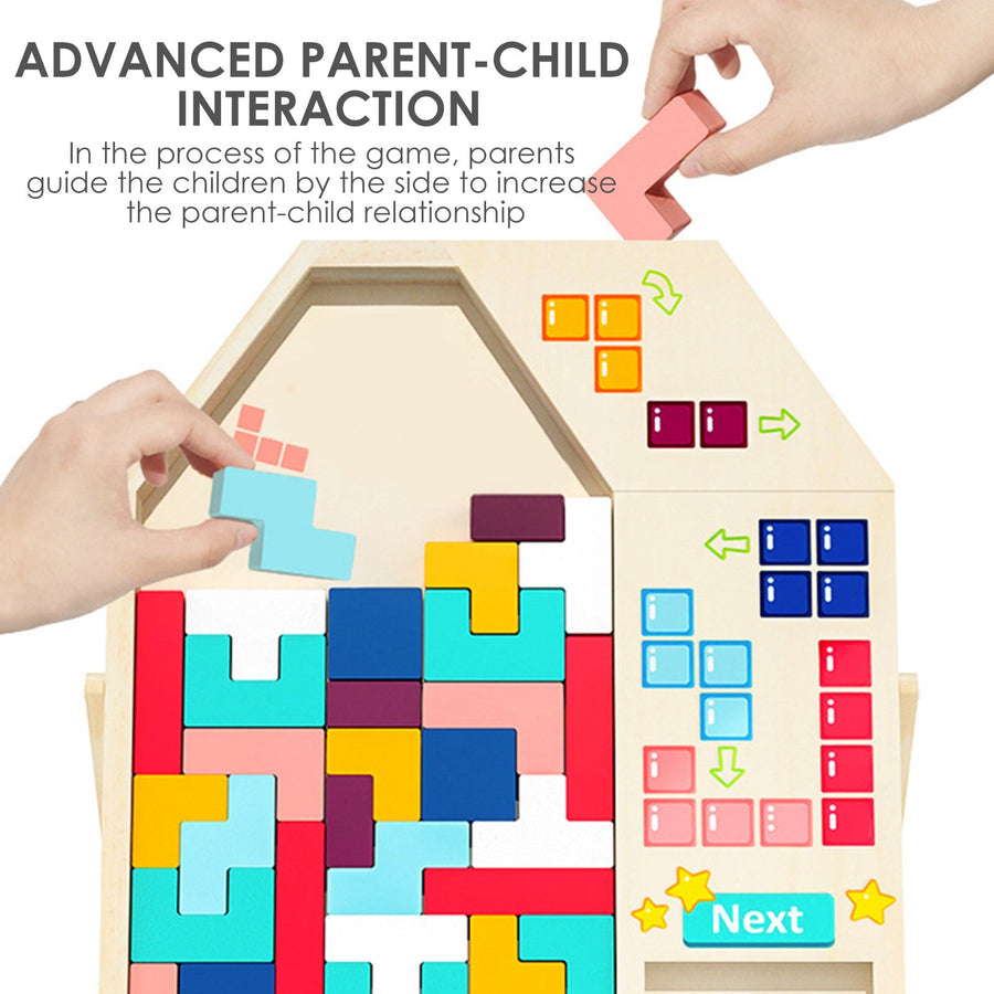 3D Wooden Creative Educational Puzzle - Image 4