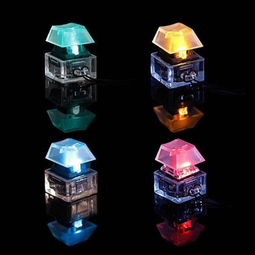 LED Keyboard Switch Fidget Keychain - Image 0