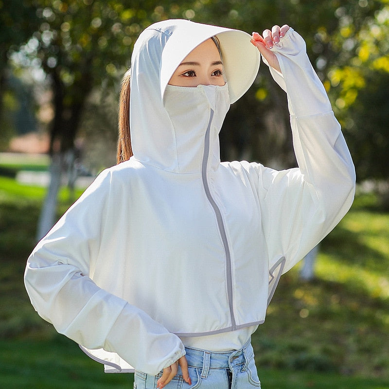 UV Protection Windbreaker Women Jacket - Image 4