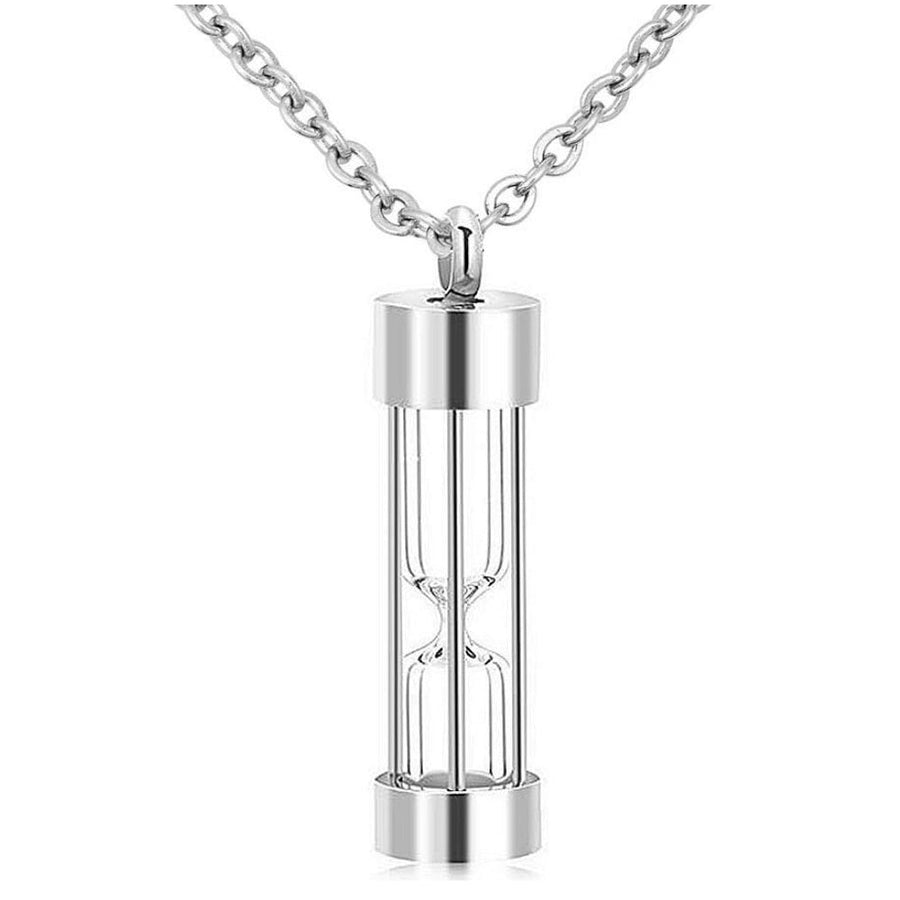 Memory Hourglass Glass Necklace - Image 8