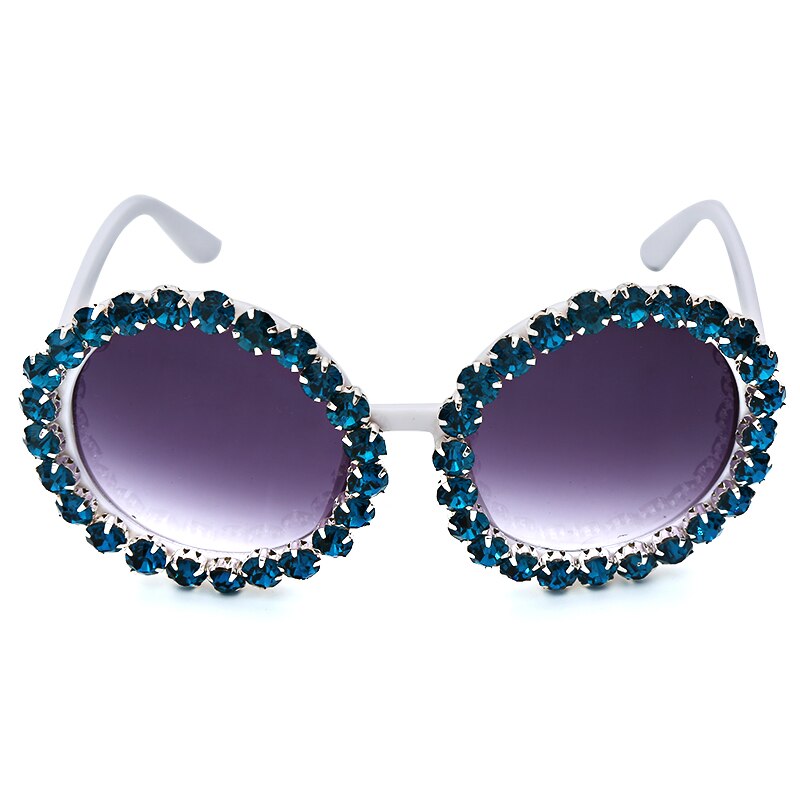 Oversize Round Luxury Sunglasses - Image 9