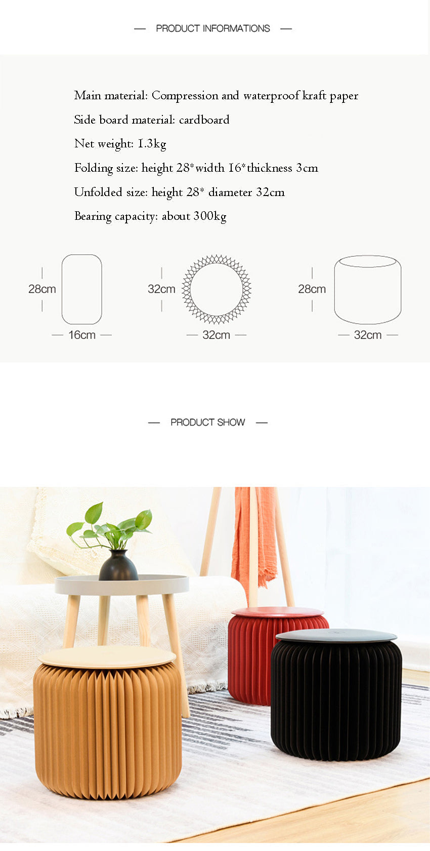 Creative Portable Folding Stool - Image 8