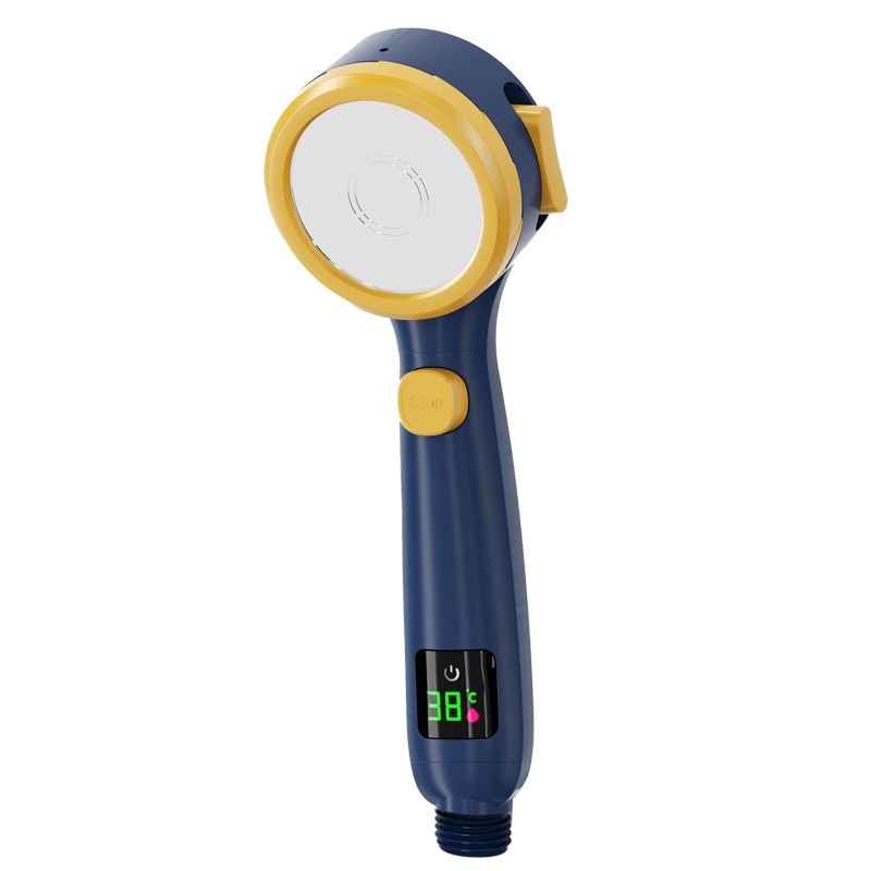 Temperature Display High Pressure Shower Head - Image 7