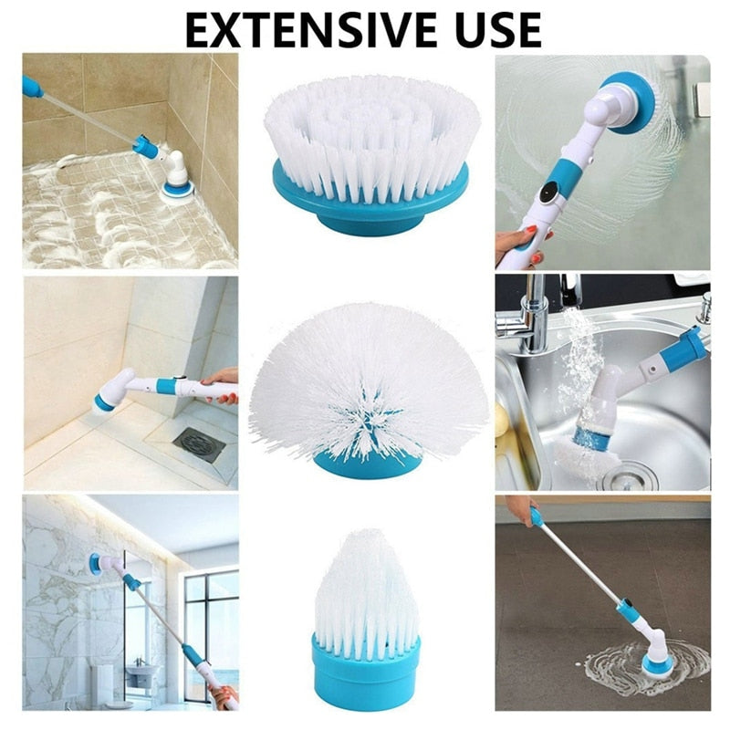 Max Clean Spinner Turbo Electric Scrub Brush - Image 1