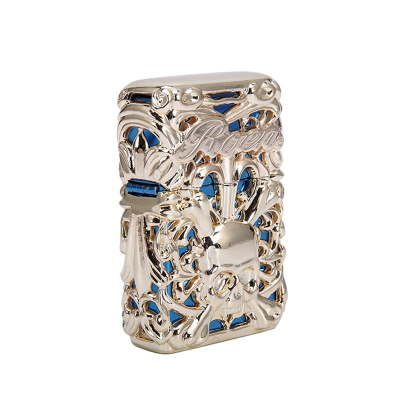 Skeleton Armor Retro Kerosene Lighter - Image 7