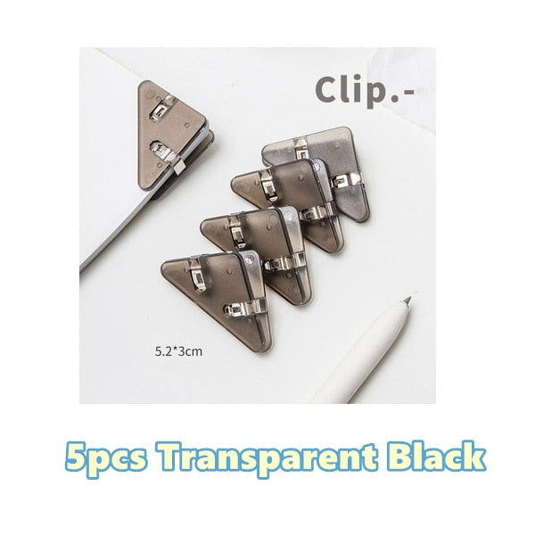 Easy Mark Colorful Triangle Book Corner Clip - Image 8