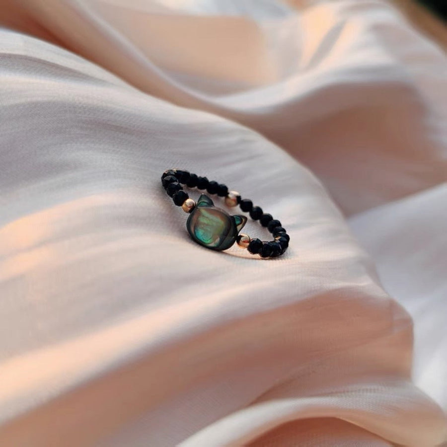 Good Fortune Lucky Cat Ring - Image 4