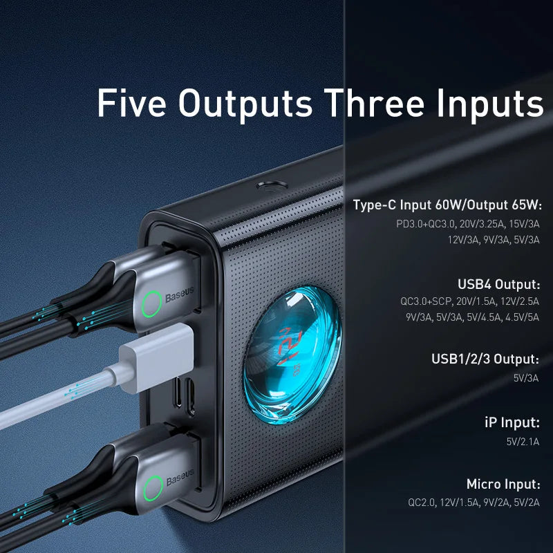 High Capacity Quick Charge Laptop Powerbank - Image 1