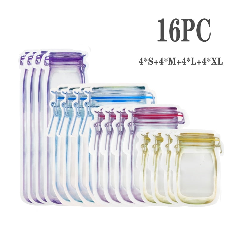 Reusable Transparent Jar Storage Bags - Image 11