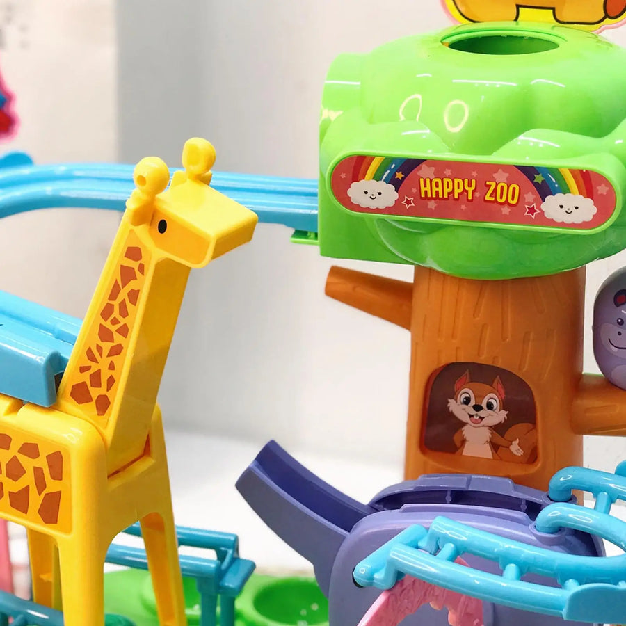 Educational Endless Adventure Sliding Track Toy Zoo - Image 1