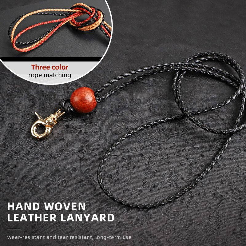 Handmade Leather Elegant Eyeglasses Case - Image 2