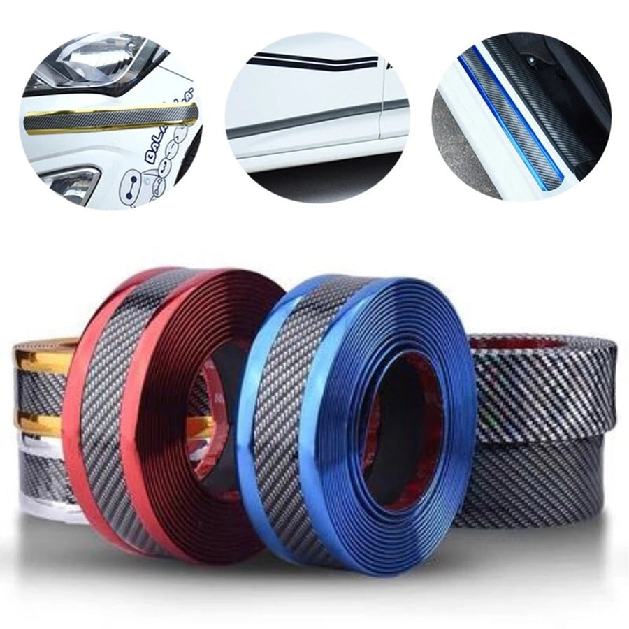 Car Armor Anti-Scratch Carbon Fiber Sticker - Image 1