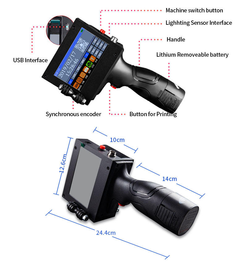 Mini Handheld Automatic Wireless Printer - Image 1