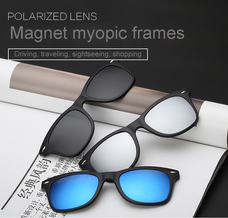 Magnetic Optical Polarized Sunglasses - Image 1