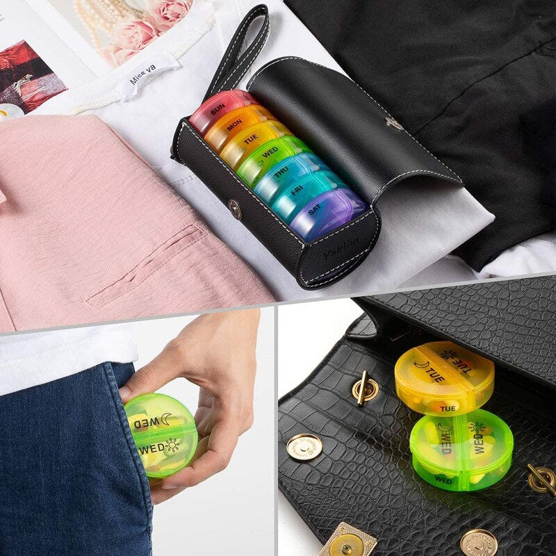 7-Day Wellness Keeper Medicine Pill Box - Image 1