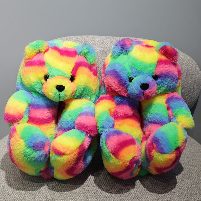 Warm Bear Paws Cute Home Slippers - Image 11