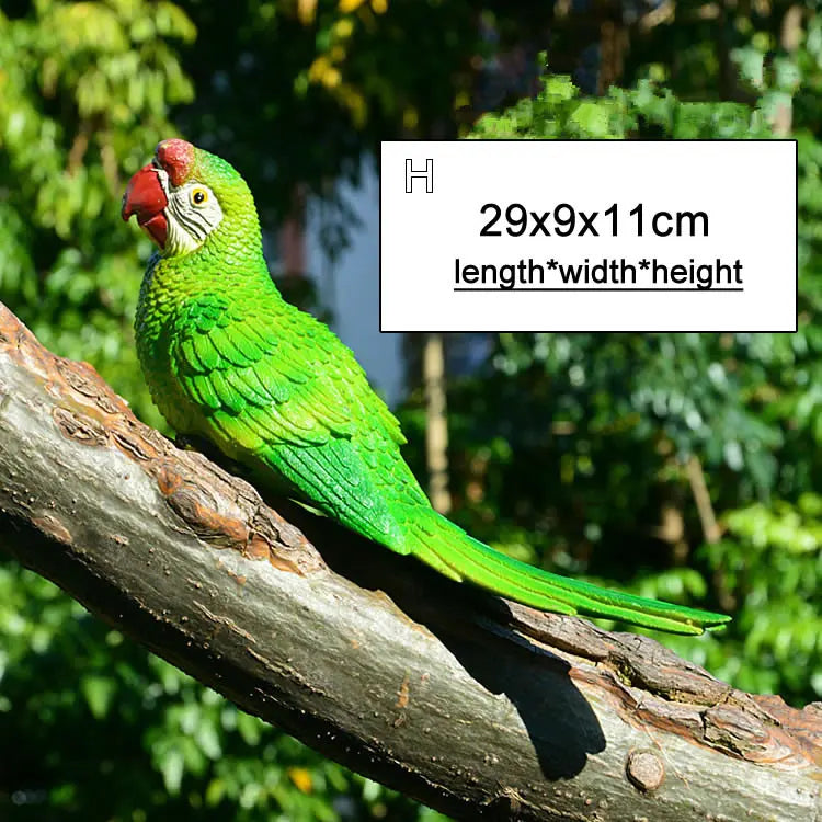 Tropical Vibe Parrot Tree Decor - Image 11