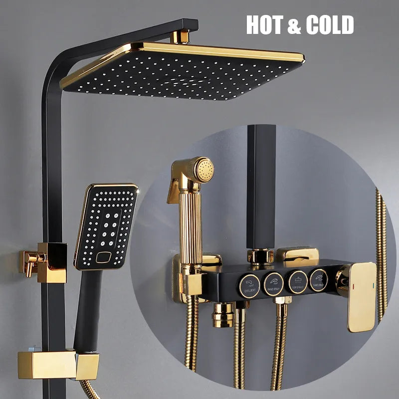 Hydro Lux LED Digital Rainfall Shower Set - Image 10