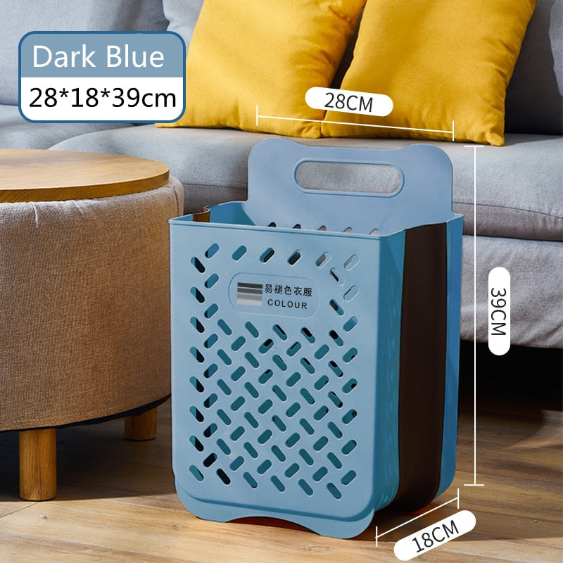 Hangable Foldable Laundry Basket - Image 4