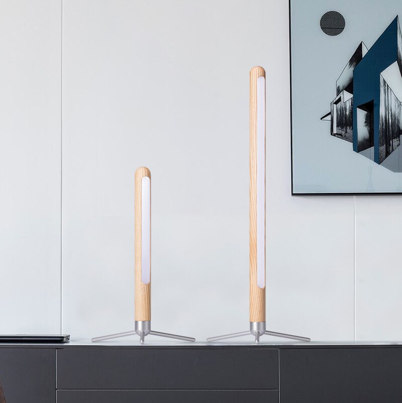 Nordic Sky Minimalist Wooden Desk Lamp - Image 4