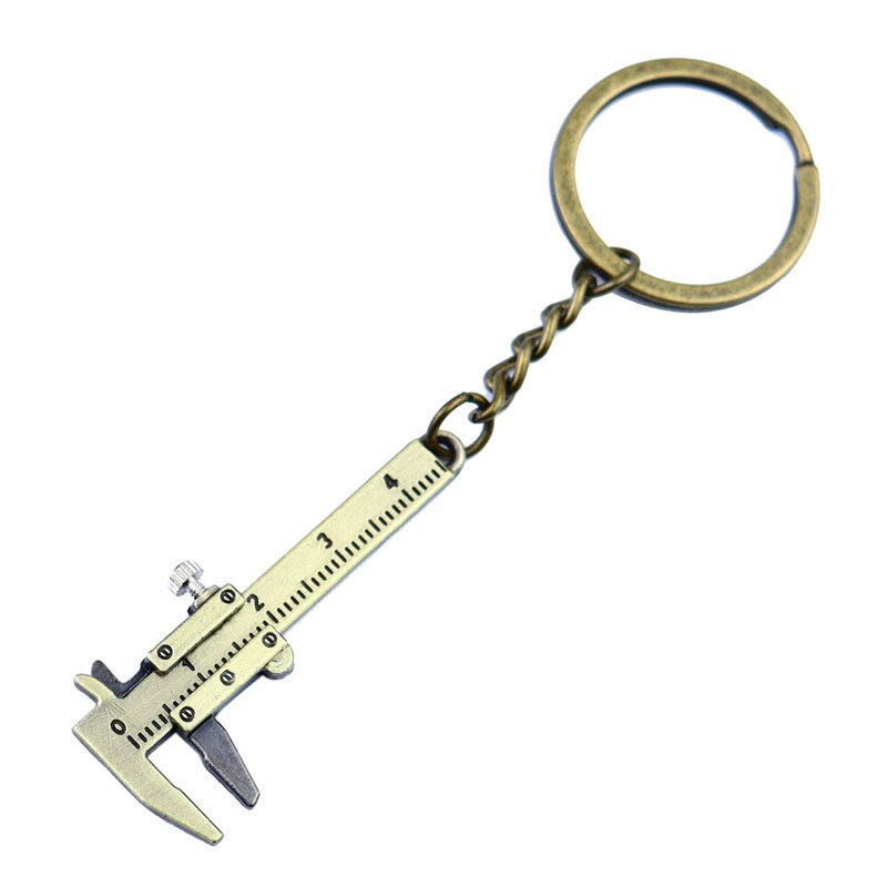 Mini Caliper Ruler Keychain - Image 1