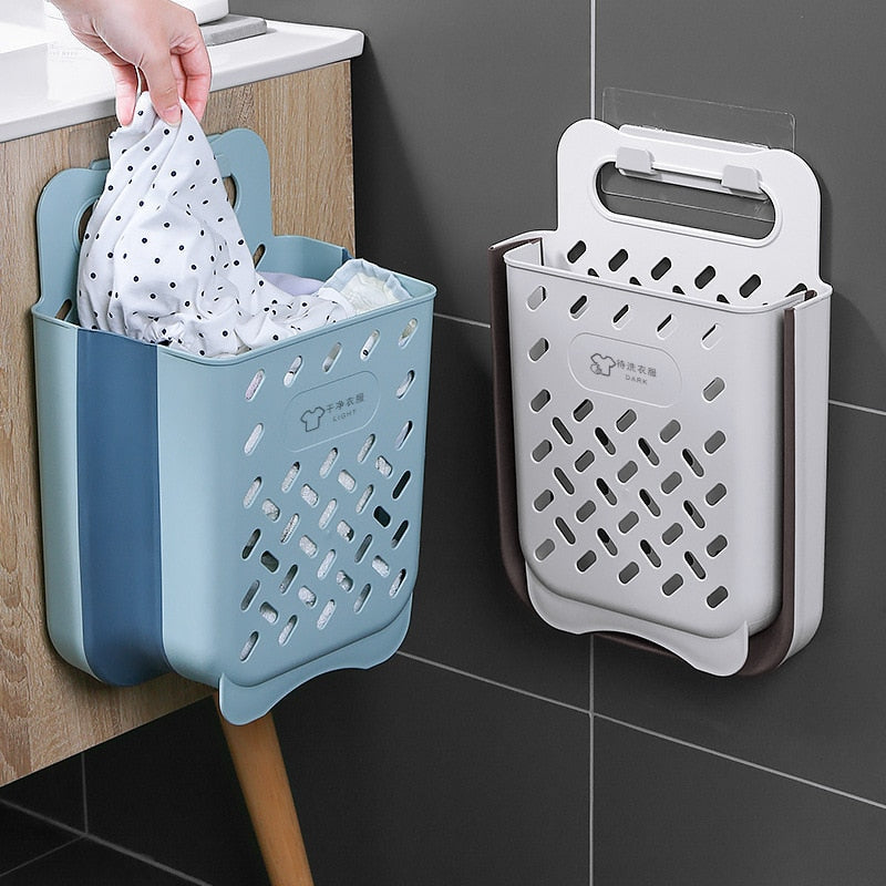 Hangable Foldable Laundry Basket - Image 0
