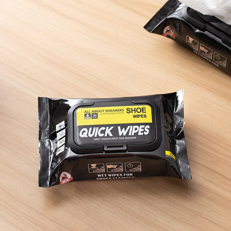 Disposable White Shoe Cleaner Wipes - Image 5