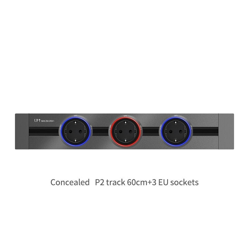 Multiple Power Electric Extension Socket Track - Image 9
