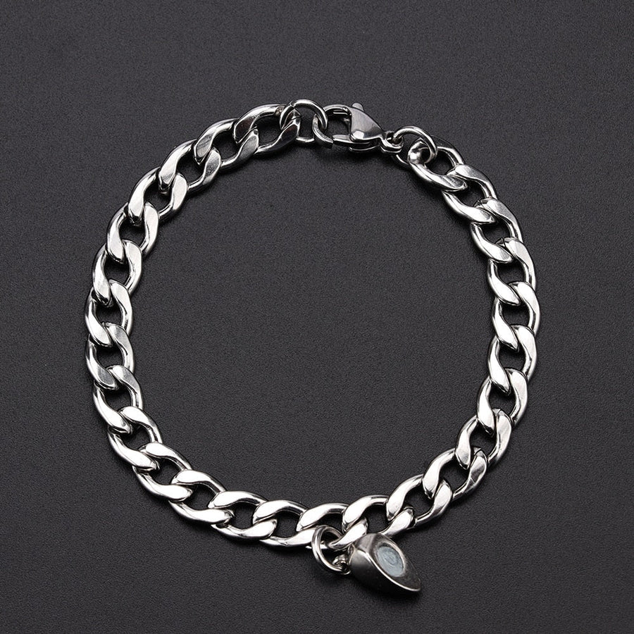Heart-Shaped Magnet Couples Bracelet - Image 5