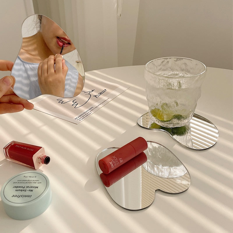 Nordic Irregular Mirror Drink Coaster - Image 2