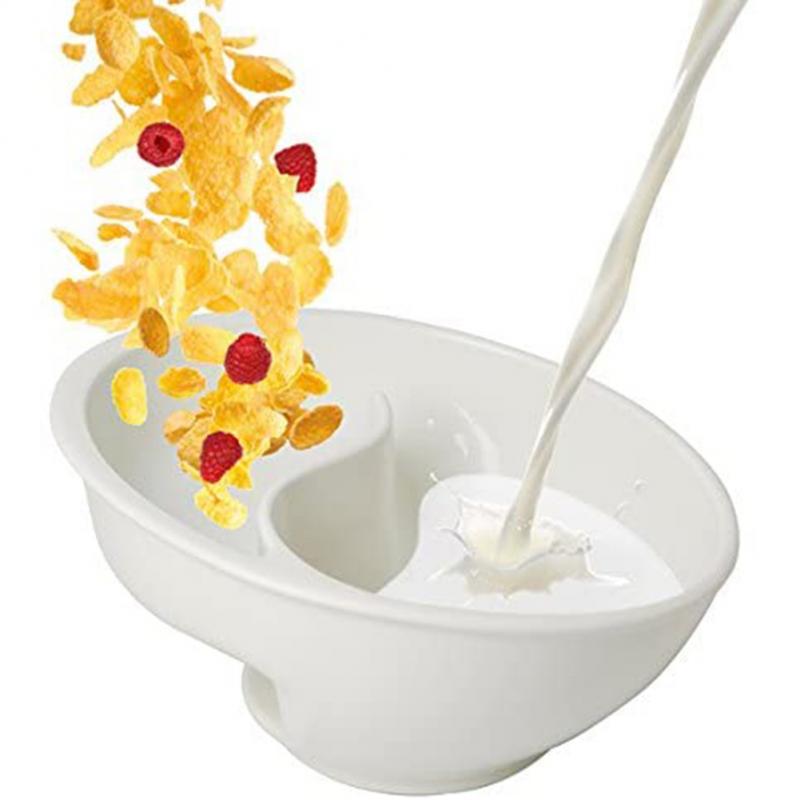 Creative Separated Double Bowls With Handle - Image 8