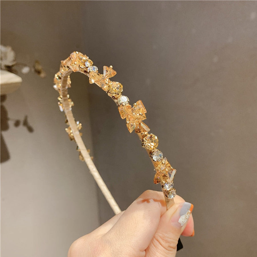 Sophisticated Sparkle Rhinestone Crystal Headband - Image 5