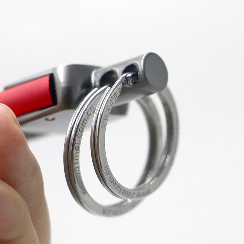 Stylish Metal Belt Keychain - Image 2