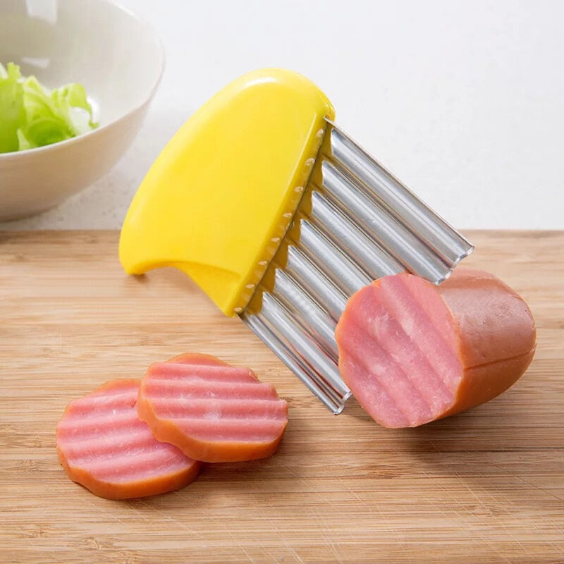Speed Cut Wrinkle Manual Potato Chips Slicer - Image 4