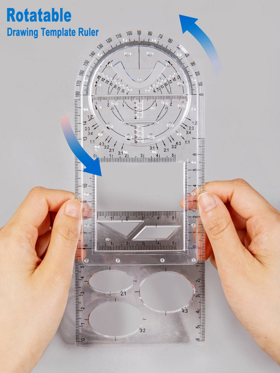 Geometric Art Design Architect Ruler - Image 3