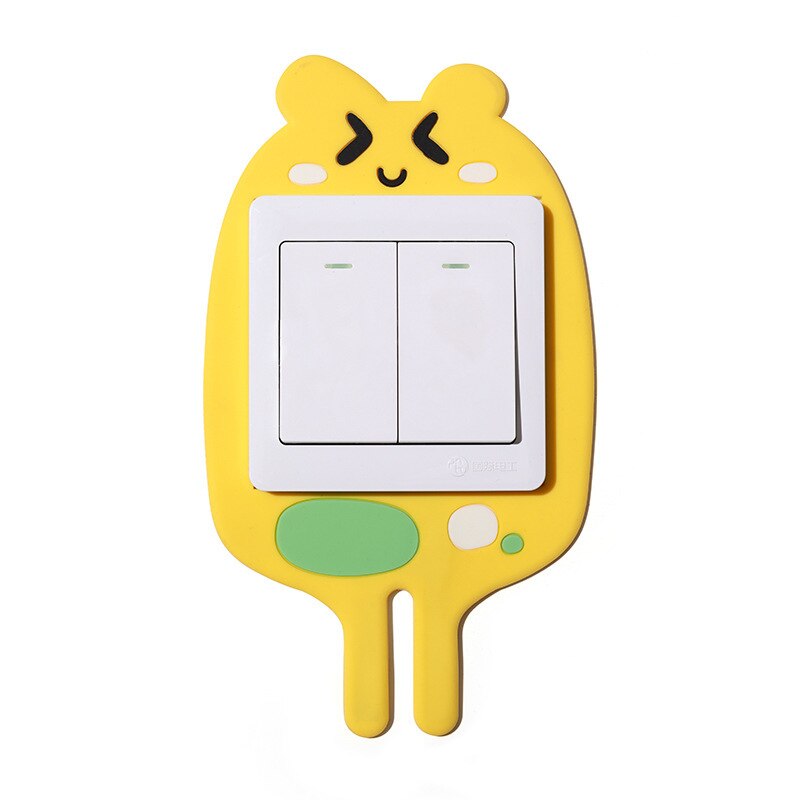 3D Luminous Cartoon Hook Outlet Sticker - Image 4