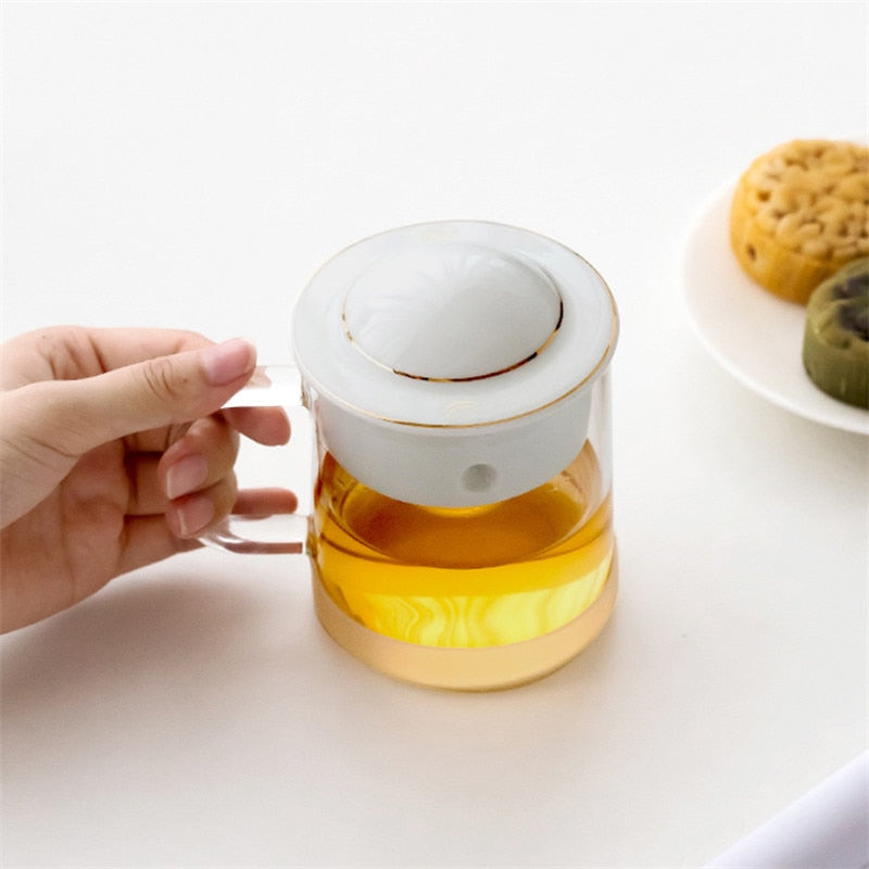 Cosmic Orbit Brew Ceramic Teapot - Image 1