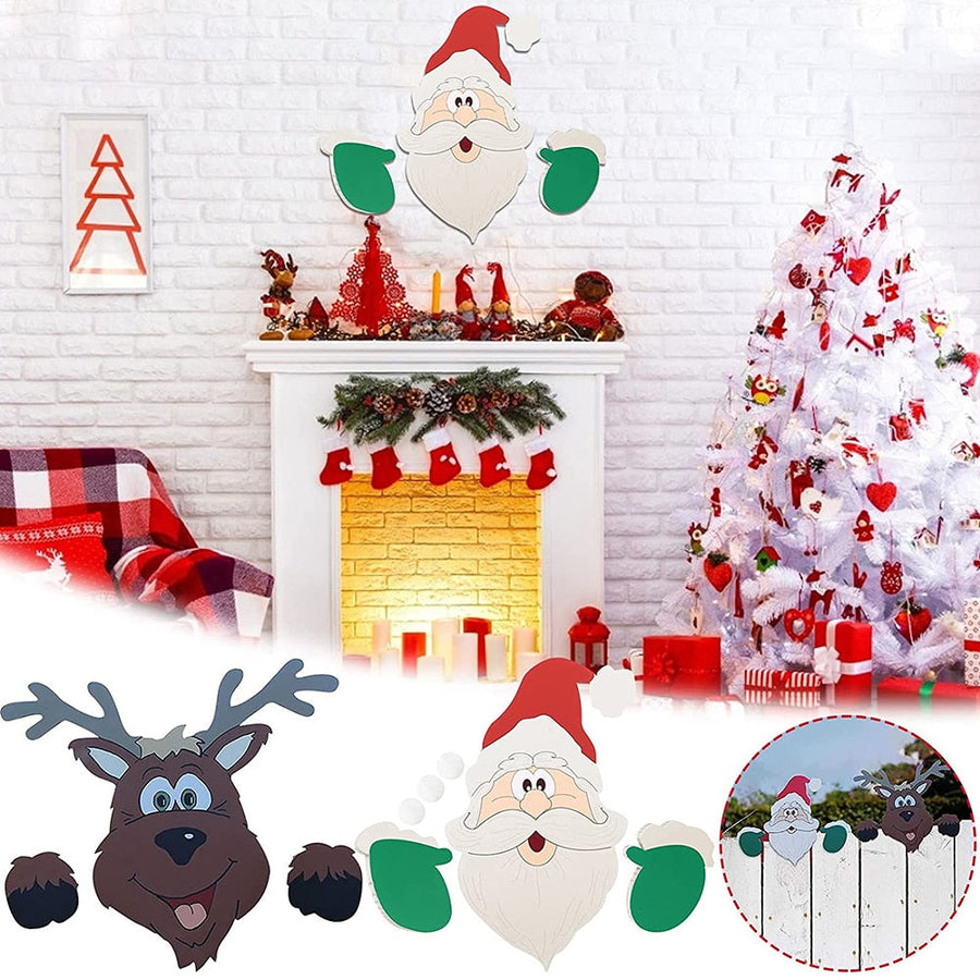 Surprise Santa Claus Outdoor Christmas Decoration - Image 5