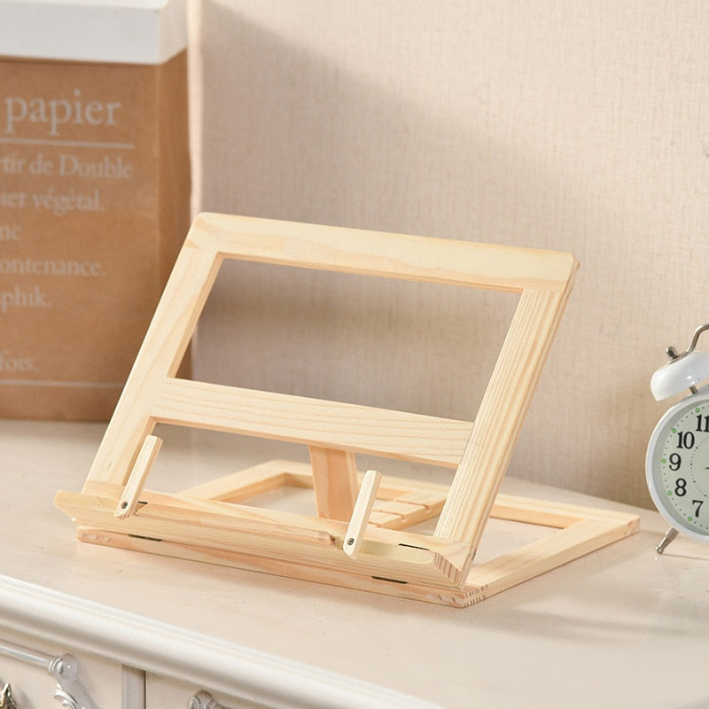 Creative Bookworm Wooden Tablet Stand - Image 3