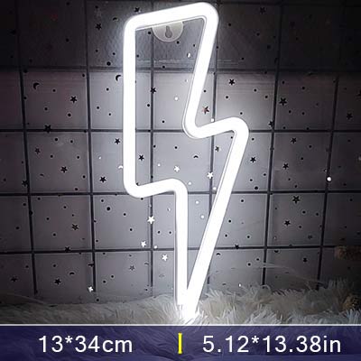 Led Lightning Neon Sign Wall Decor - Image 8
