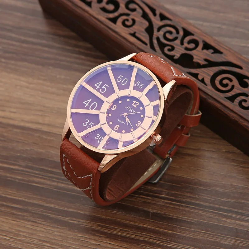 Luxury Fashion Leather Business Men Gift Set - Image 4