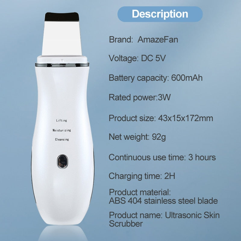 Ultrasonic Skin Peeling Facial Massager - Image 5