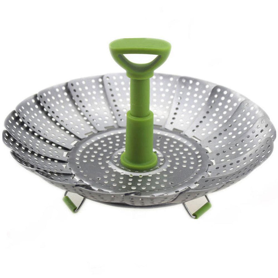 Stainless Steel Foldable Steamer Basket - Image 5