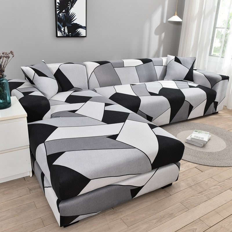 Modern Non-slip Colorful Elastic Sofa Cover - Image 43