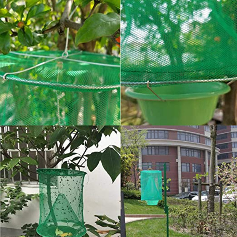 Reusable Hanging Cage Net Fly Trap - Image 2