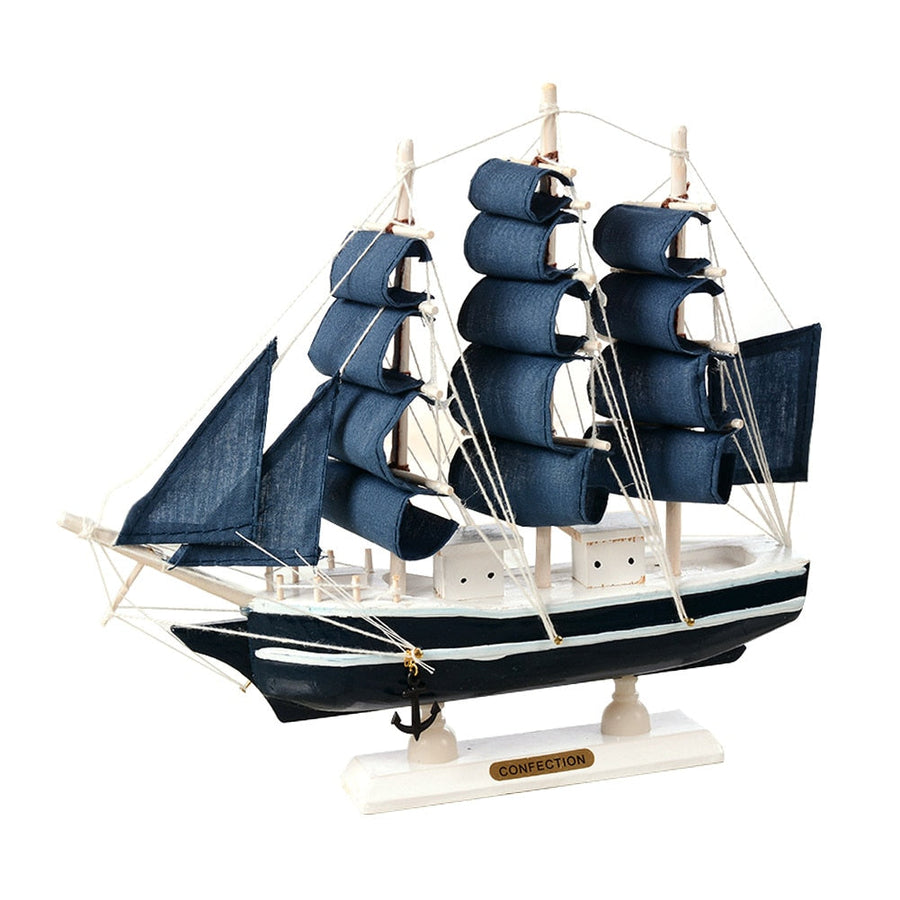 Mediterranean Handmade Sailing Ship - Image 6