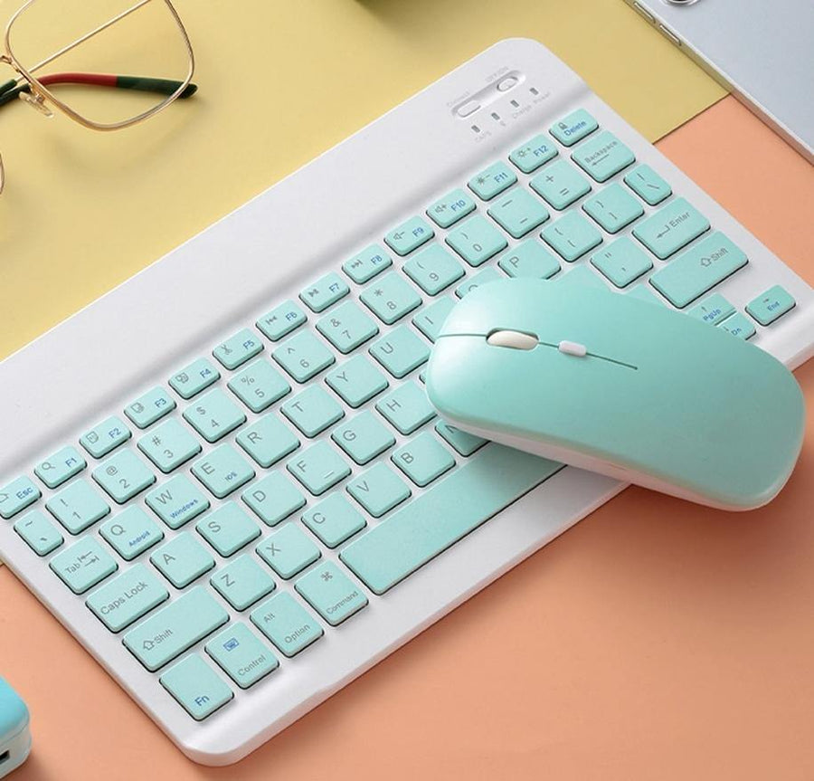 Bluetooth Mini Thin Keyboard Mouse Set - Image 0