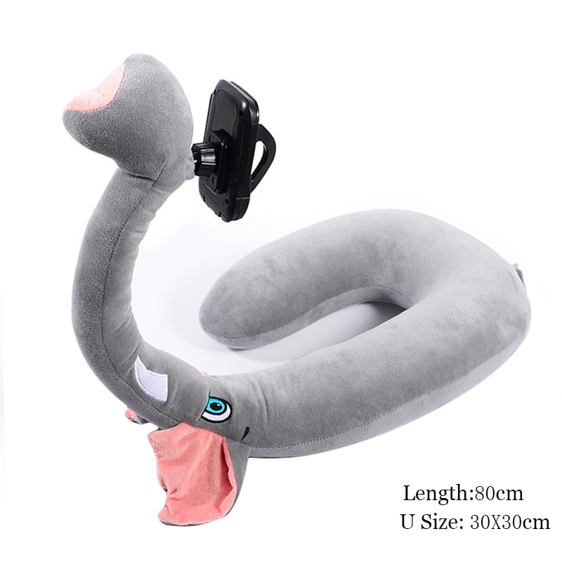 Animal Neck Pillow Hands-Free Phone Holder - Image 6