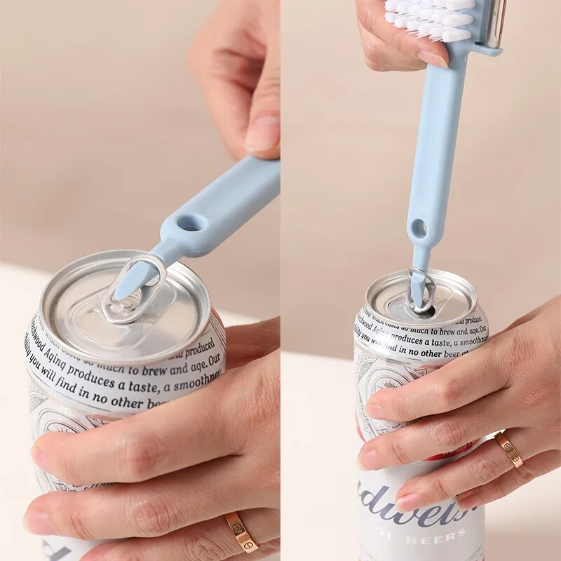 5in1 Stainless Steel Peeler Grater Kitchen Brush - Image 3
